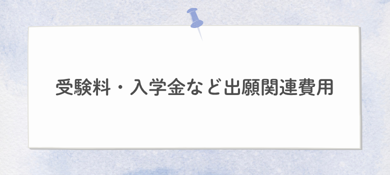 出願関連費用