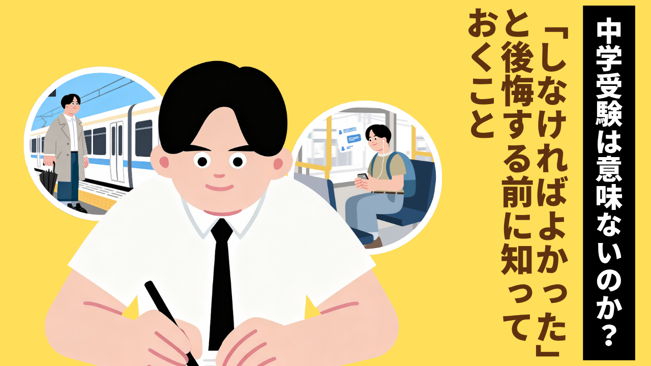 中学受験は意味ないのか？「しなければよかった」と後悔する前に知っておくこと
